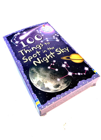 100 things to spot in the night sky - Usborne spotter's cards