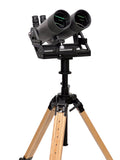 APM 100-90 ED APO Binoculars with Berlebach Tripod, Fork Mount & Eyepieces