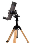 APM 100-90 ED APO Binoculars with Berlebach Tripod, Fork Mount & Eyepieces